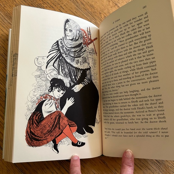 Heidi Johanna Spyri Greta Elgaard 1962 First Ex-Library Mylar Cover Hardcover DJ - Picture 8 of 15